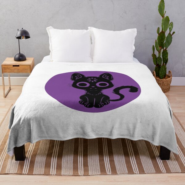 Item preview, Cat Loading Purple designed and sold by Retratosanime.