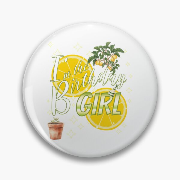 Item preview, Birthday girl- Lemons designed and sold by ThemeShark.