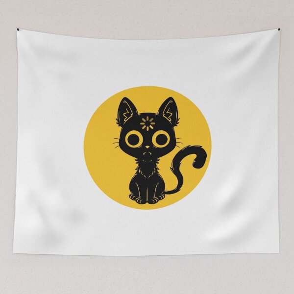 Item preview, Cat Loading Yellow designed and sold by Retratosanime.