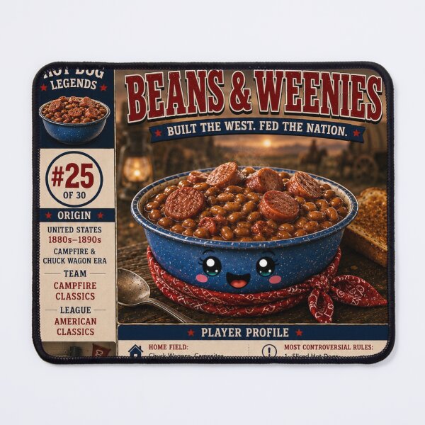 Item preview, Hotdog Heroes Beans and Weenies designed and sold by 1mooreroy.