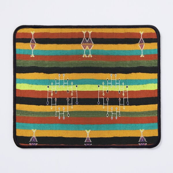 Item preview, Moroccan Amazigh Striped Geometric Pattern designed and sold by SpaceBazaar.