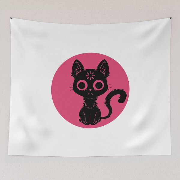 Item preview, Cat Loading Pink designed and sold by Retratosanime.