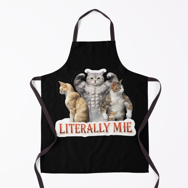 Item preview, Literally Me Buff Muscle Cat Gym Meme designed and sold by Digistore1221.
