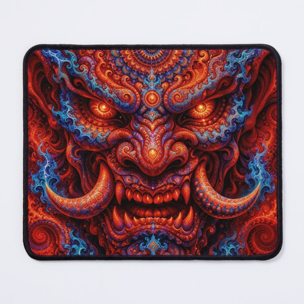 Item preview, Fractal Mandala Oni Demon designed and sold by Newstreams.