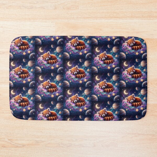 Item preview, ​The Nebula Sleeper - Cozy Red Panda in Space. designed and sold by JoyNest = "The nest of joy".