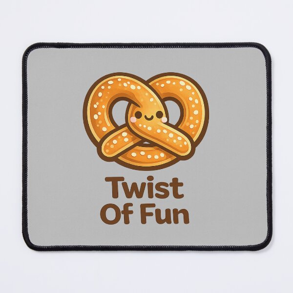 Item preview, Cute Pretzel — Twist Of Fun designed and sold by DreamMachine69.