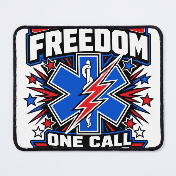 Item preview, Patriotic Paramedic Bar July Holiday Tribute designed and sold by VisualArtsOasis.