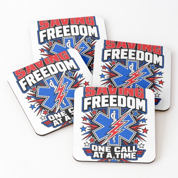 Item preview, Patriotic Paramedic Bar July Holiday Tribute designed and sold by VisualArtsOasis.