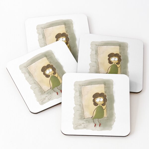 Item preview, A girl in love waiting at the window. designed and sold by Alê Diaz Design Studio.