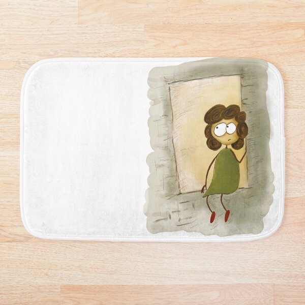 Item preview, A girl in love waiting at the window. designed and sold by Alê Diaz Design Studio.