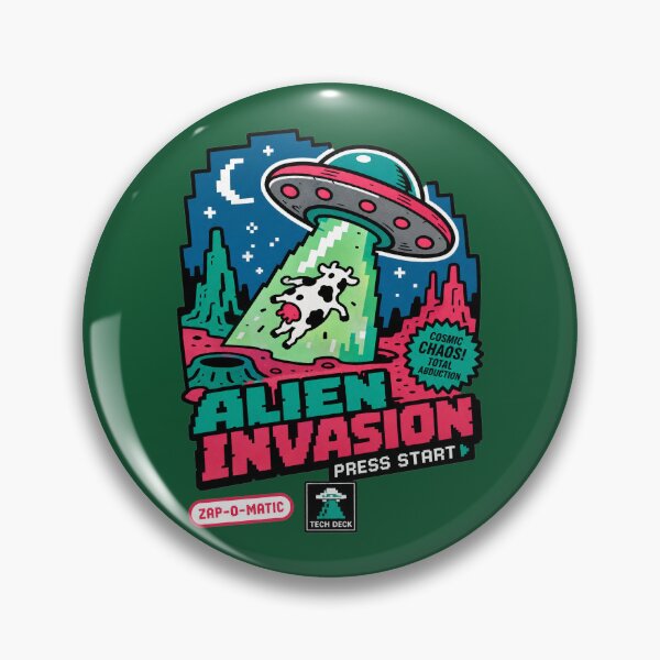 Item preview, Alien Invasion Game designed and sold by BrambleBox.