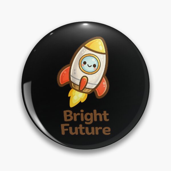 Item preview, Cute Rocket — Bright Future designed and sold by DreamMachine69.