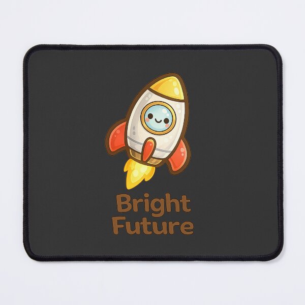 Item preview, Cute Rocket — Bright Future designed and sold by DreamMachine69.