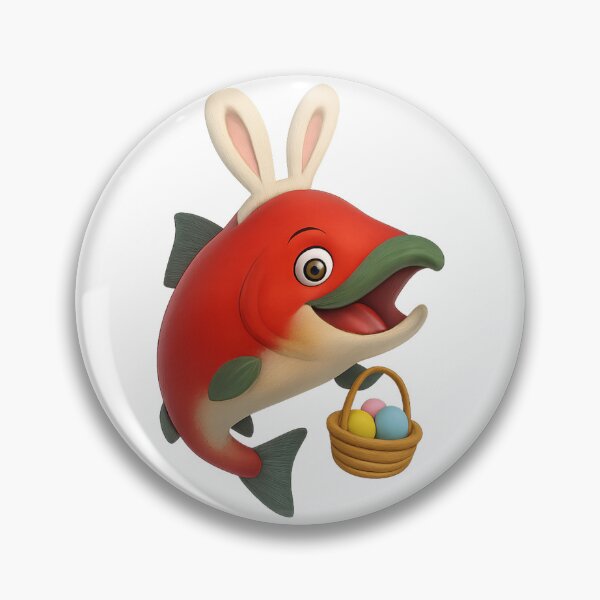 Item preview, Easter Sockeye Salmon designed and sold by Sillytoe.