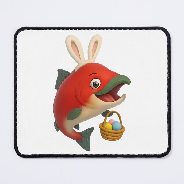 Item preview, Easter Sockeye Salmon designed and sold by Sillytoe.