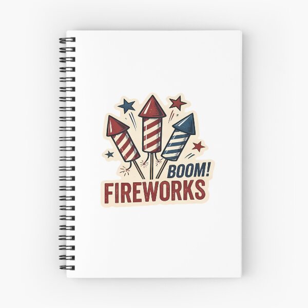 Item preview, 90s retro 4th of July sticker set vintage Independence Day clipart with cute kitsch pop art illustrations for American patriotic holiday celebration digital scrapbooking designed and sold by littleluckystuf.