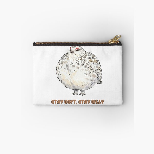 Item preview, Willow Ptarmigan Awebo Bird Stay Soft Stay Silly | Cute Meme Bird designed and sold by HelgaCraftery.