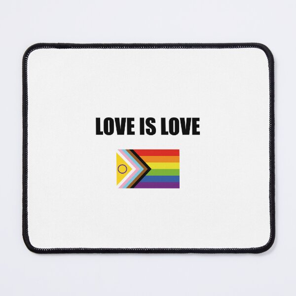 Item preview, LOVE IS LOVE Intersex Inclusive Pride Progress Flag  designed and sold by Inspirationmotivation.