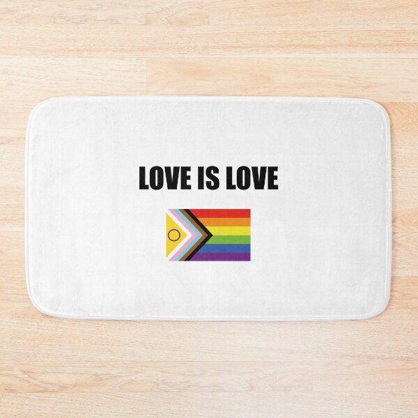 Item preview, LOVE IS LOVE Intersex Inclusive Pride Progress Flag  designed and sold by Inspirationmotivation.