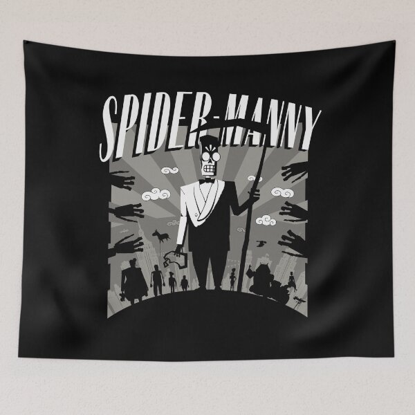 Item preview, Spider Manny - Grim Fandango Noir designed and sold by therocketman.