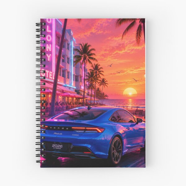 Item preview, Miami Nights Prelude Hybrid T-Shirt designed and sold by piketo.