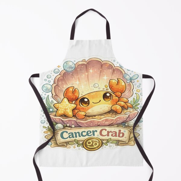Item preview, Cancer Crab Sticker | Cute Zodiac Animal Sticker | Astrology Gift designed and sold by CozypagesStudio.