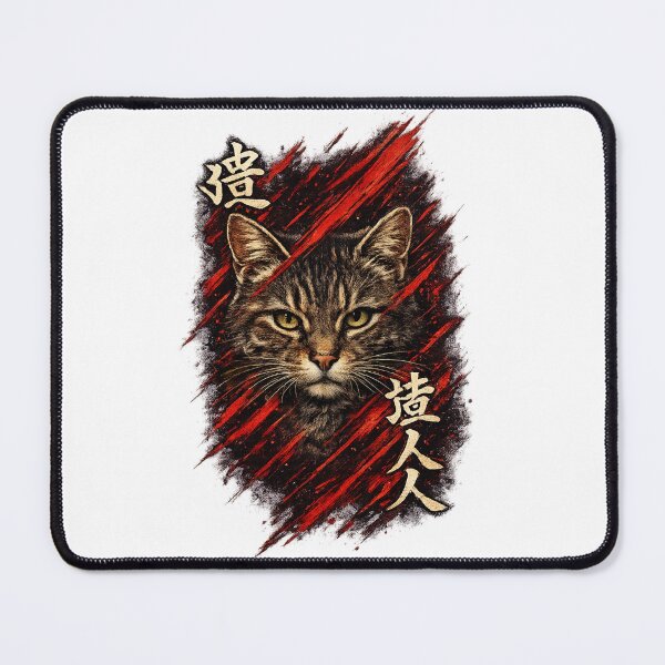 Item preview, Samurai Cat Warrior Japanese designed and sold by afr-saad.