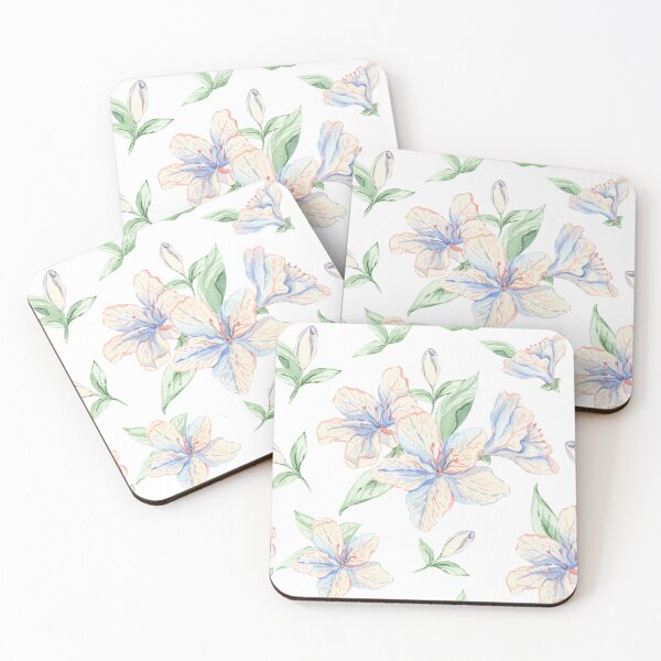 Item preview, Pattern with azaleas  designed and sold by Lubakeep-art.