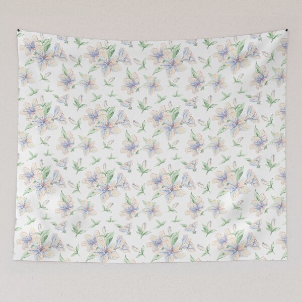 Item preview, Pattern with azaleas  designed and sold by Lubakeep-art.
