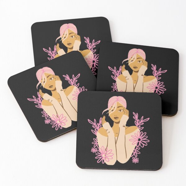 Item preview, Floral Portrait | Calm & Aesthetic Vibes designed and sold by Rawafi Art Studio.