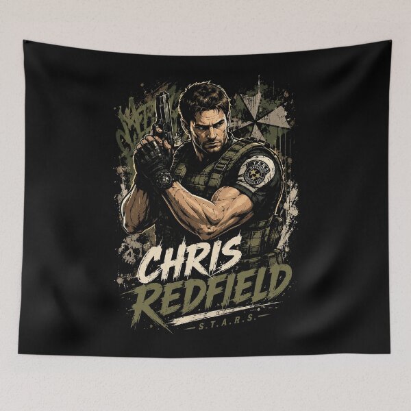 Item preview, Chris Redfield Art - Stars designed and sold by superhetero.