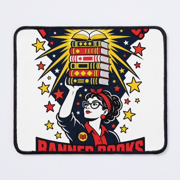 Item preview, Librarian 4th Of July Freedom Reads Banned Books designed and sold by VisualArtsOasis.