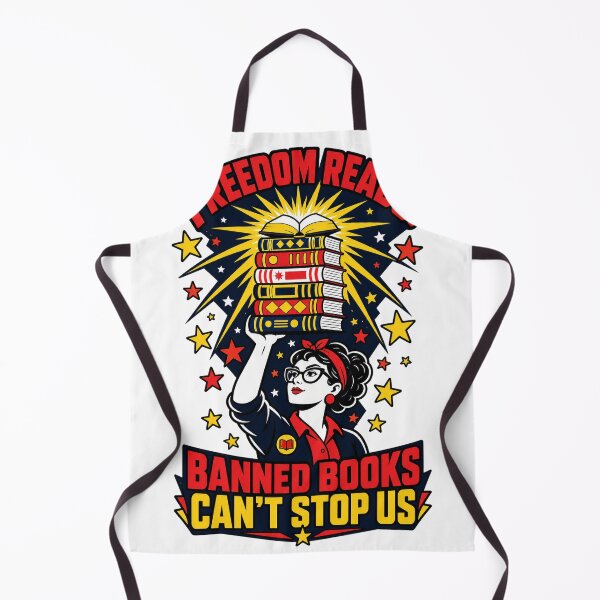 Item preview, Librarian 4th Of July Freedom Reads Banned Books designed and sold by VisualArtsOasis.