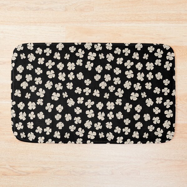 Item preview, Black Cottage Core Wildflower Floral Pattern designed and sold by hayleyhackler.