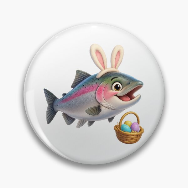 Item preview, Easter Steelhead Salmon 2 designed and sold by Sillytoe.