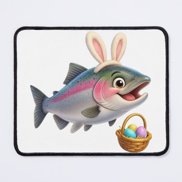 Item preview, Easter Steelhead Salmon 2 designed and sold by Sillytoe.