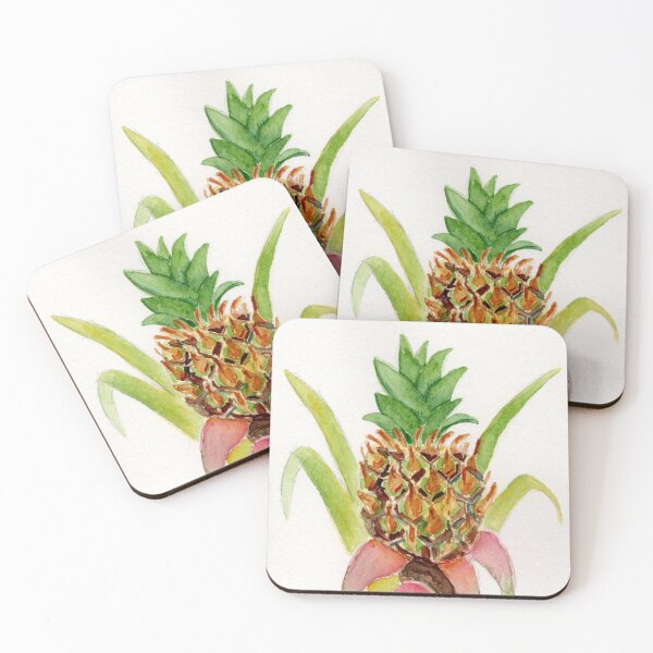 Item preview, Young growing pineapple designed and sold by KPierceArt.