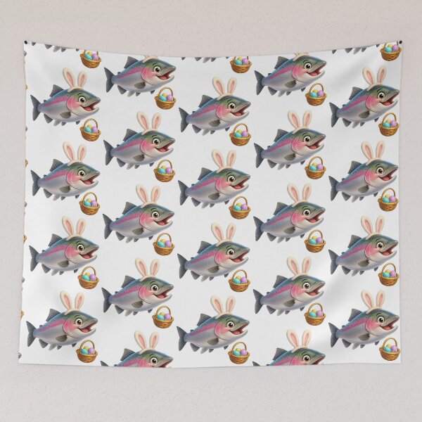 Item preview, Easter Steelhead Salmon 2 designed and sold by Sillytoe.
