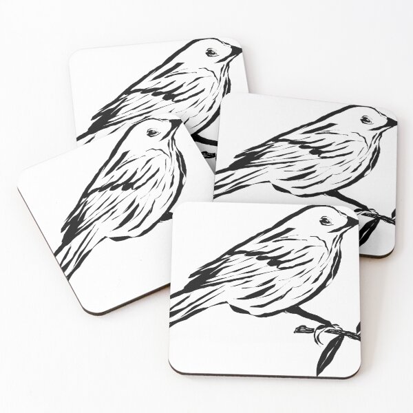 Item preview, Nightingale Line Drawing designed and sold by NikkiVMStudio.