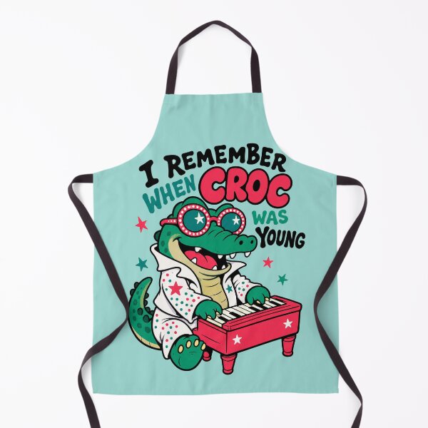 Item preview, I Remember When Croc Was Young designed and sold by BrambleBox.
