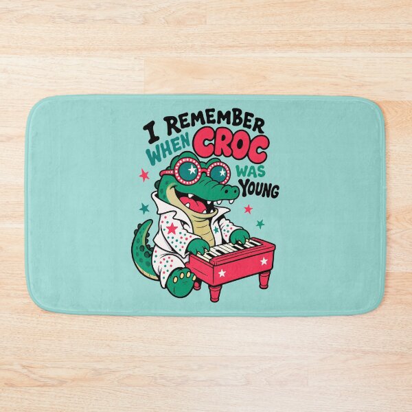 Item preview, I Remember When Croc Was Young designed and sold by BrambleBox.