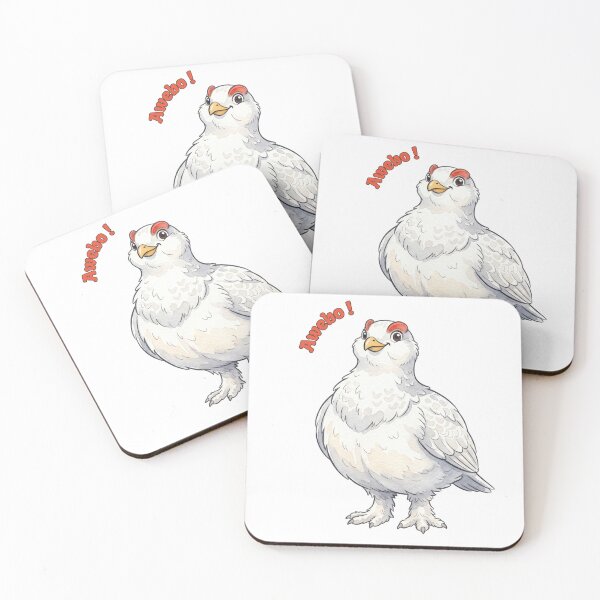 Item preview, Awebo Bird Meme | Cute Willow Ptarmigan Fluffy Bird designed and sold by HelgaCraftery.