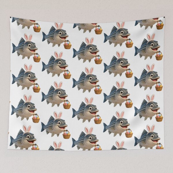 Item preview, Easter Striped Bass designed and sold by Sillytoe.