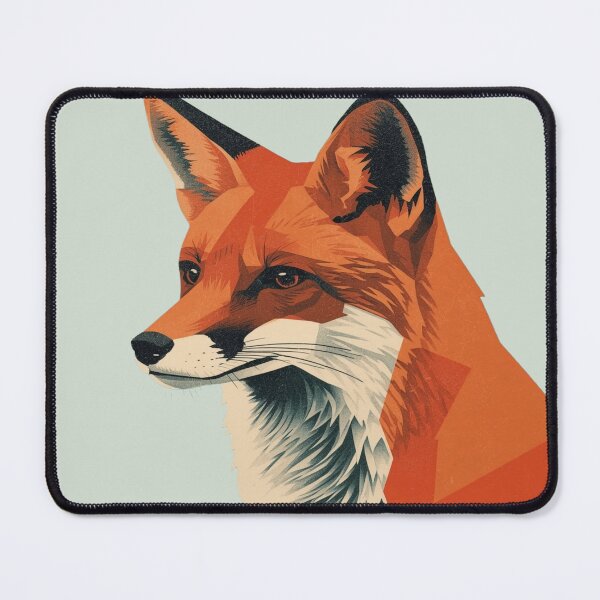 Item preview, Vintage Red Fox Vector Illustration Art designed and sold by ItzLacarth.