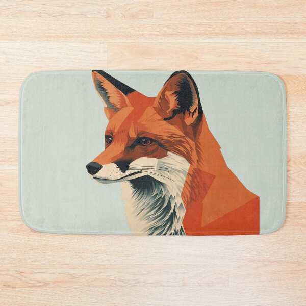 Item preview, Vintage Red Fox Vector Illustration Art designed and sold by ItzLacarth.