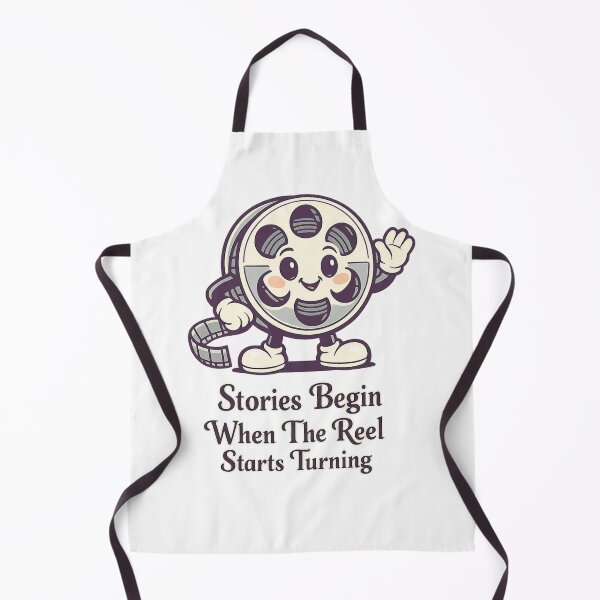 Item preview, StoriesBeginWhenTheReelStartsTurning designed and sold by LuveraxArt.