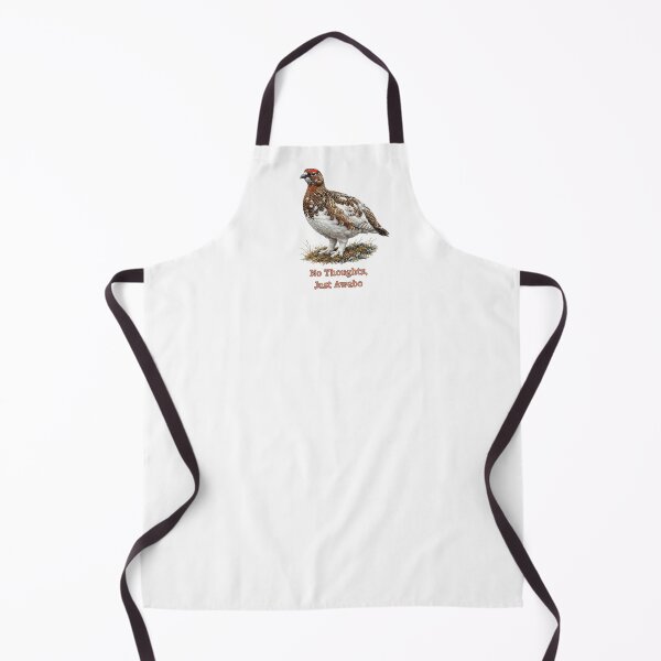 Item preview, No Thoughts Just Awebo | Willow Ptarmigan Meme Bird designed and sold by HelgaCraftery.