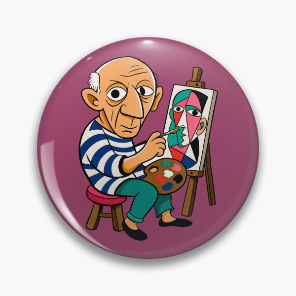 Artikelvorschau, Selbstporträt Picasso entworfen und verkauft von BrambleBox.