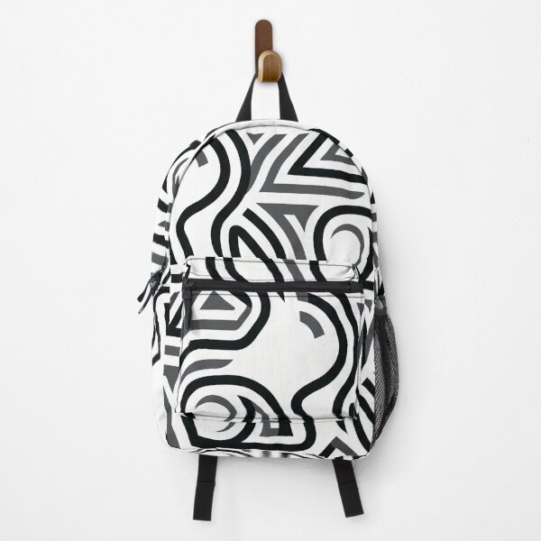Item preview, Hidden Rabbit Optical Illusion Pattern | Clever Negative Space Design designed and sold by Rovano.