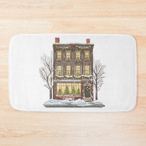 Item preview, Cozy Christmas Townhouse Winter designed and sold by CozyinTime.